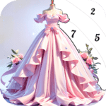Princess Dress Coloring Game Apk Mod 1.0.33 Unlimited Money