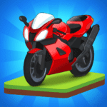 Merge Bike game Idle Tycoon Apk + Mod 1.3.11 (Unlimited Money)